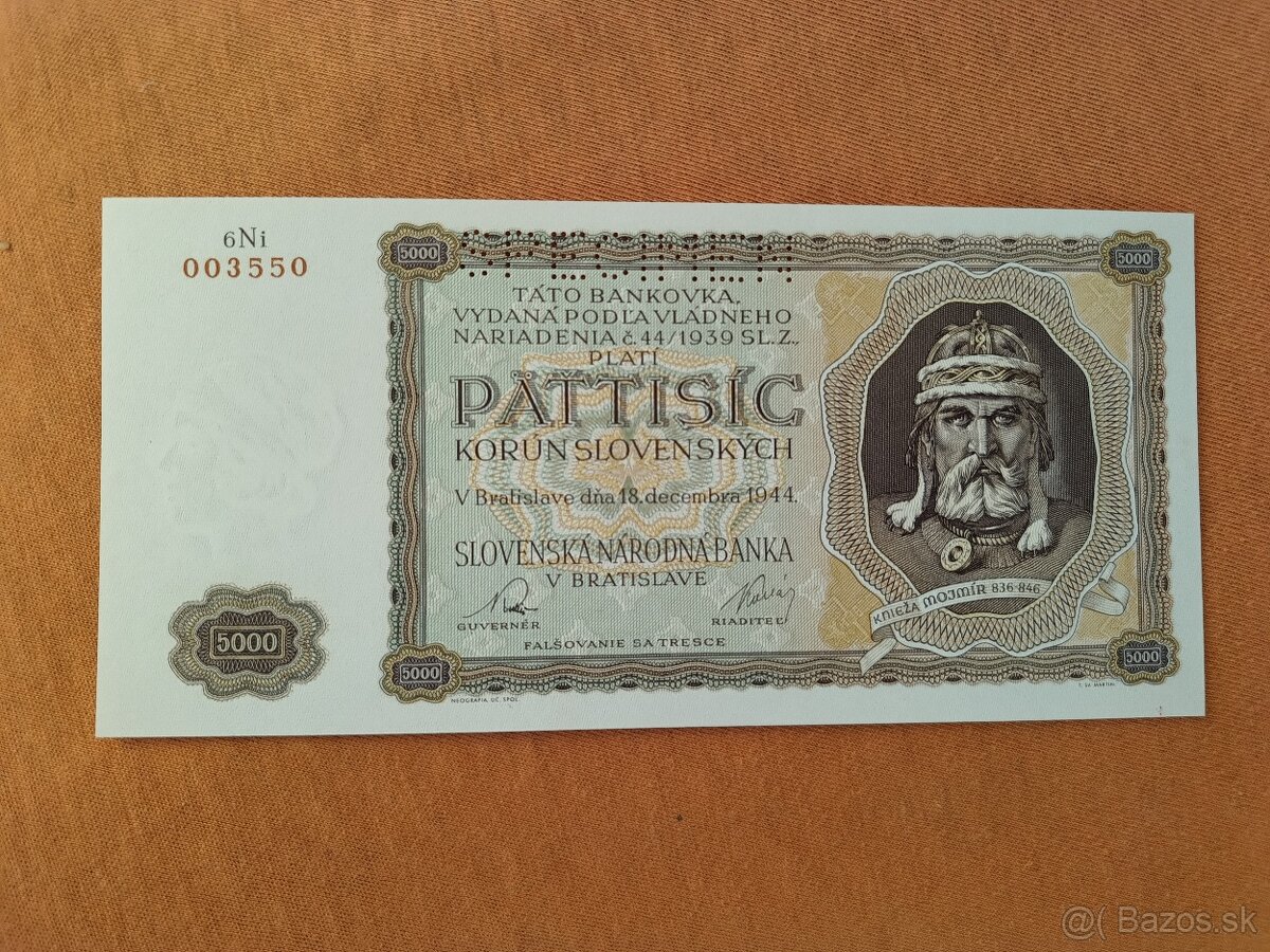 Bankovky ČSR - 500 - 2