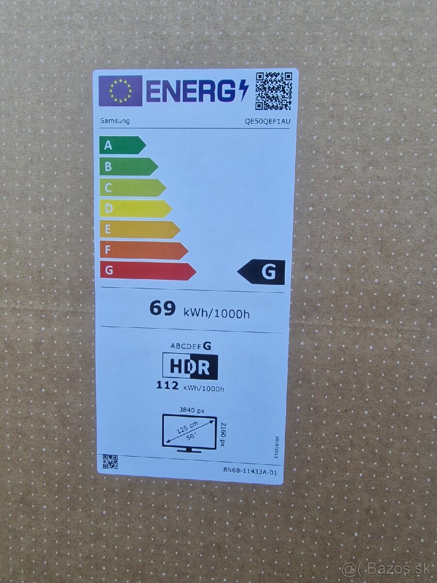 50" QLED 4K Smart TV (2025) nový, z fakturou - 2