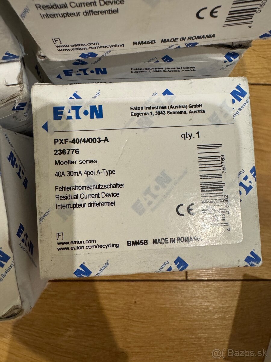 EATON Prúdový chránič 3-fázovy - 2