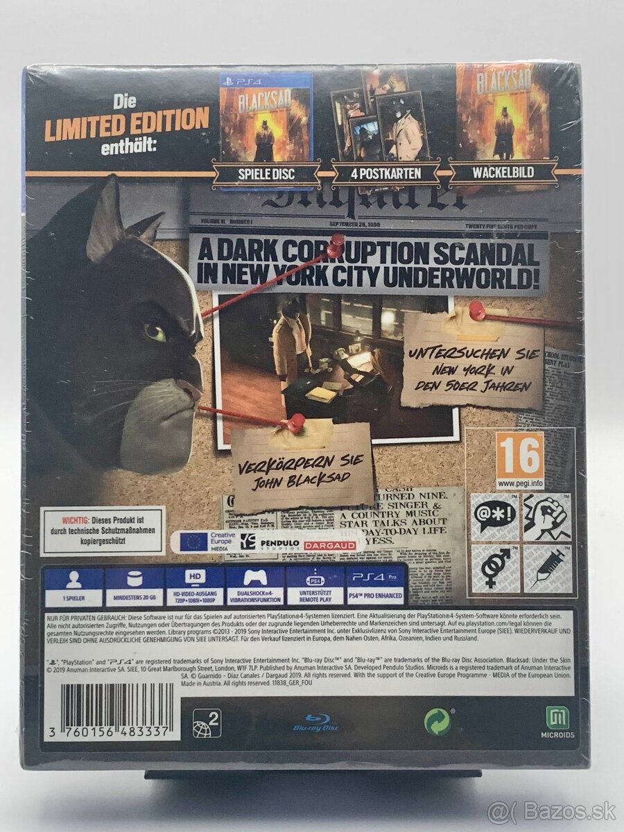 Blacksad PS4 - 2