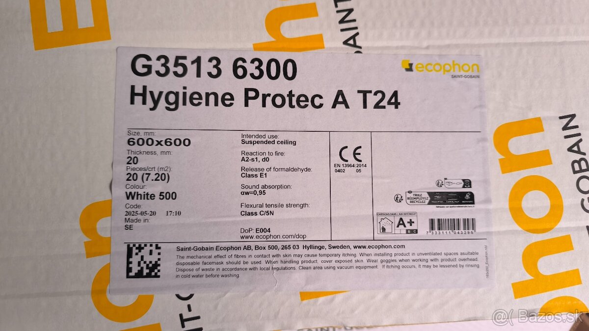 Hygienický kazetový strop - 2