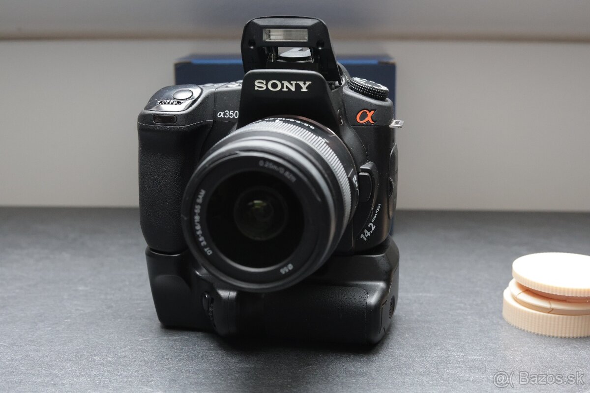 Sony A350 + 18-55mm + batterygrip - 2