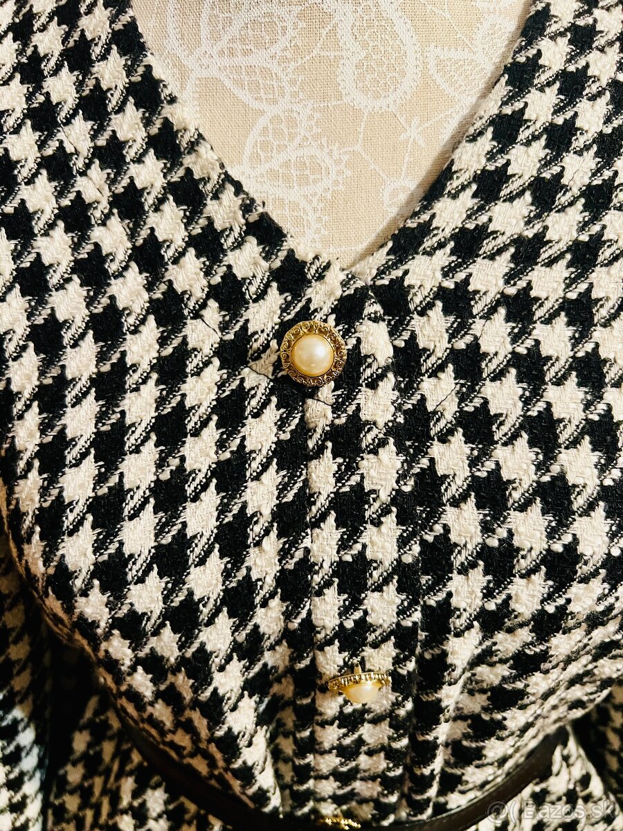 Čiernobiele šaty, Reserved, 34 - 2