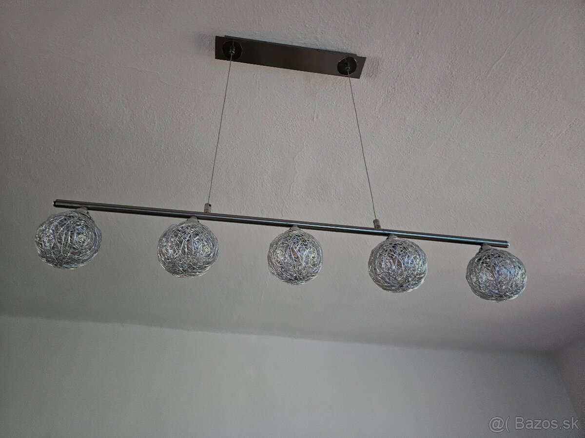 Obyvačkovy luster+nočná lampa - 2