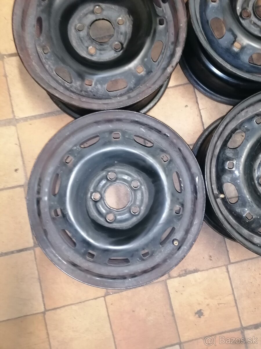 Predam plechové disky R14 5x100 - 2