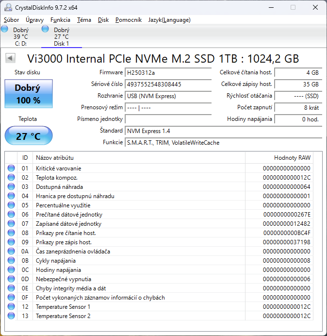 Verbatim Vi3000 1TB - 2