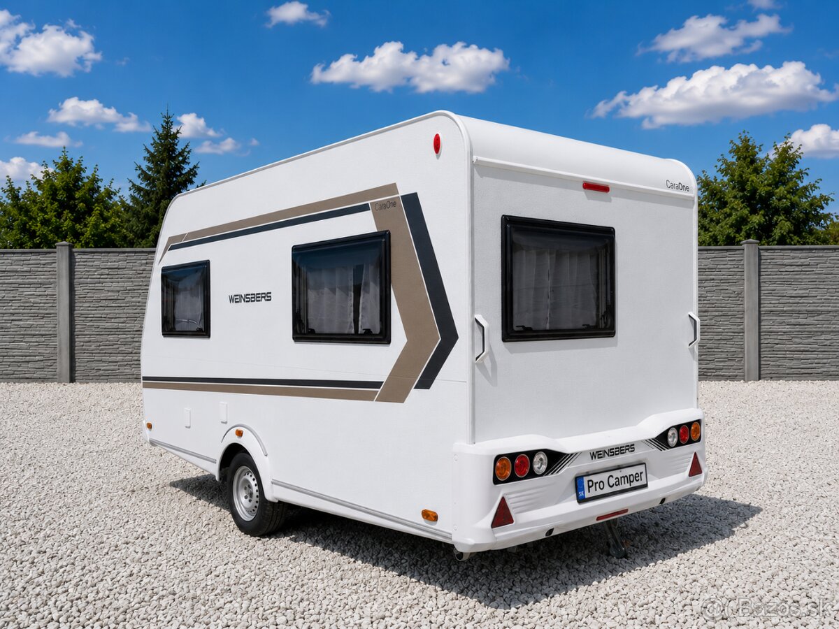 Weinsberg CaraOne 390 QD 2024 - TOP stav - 2