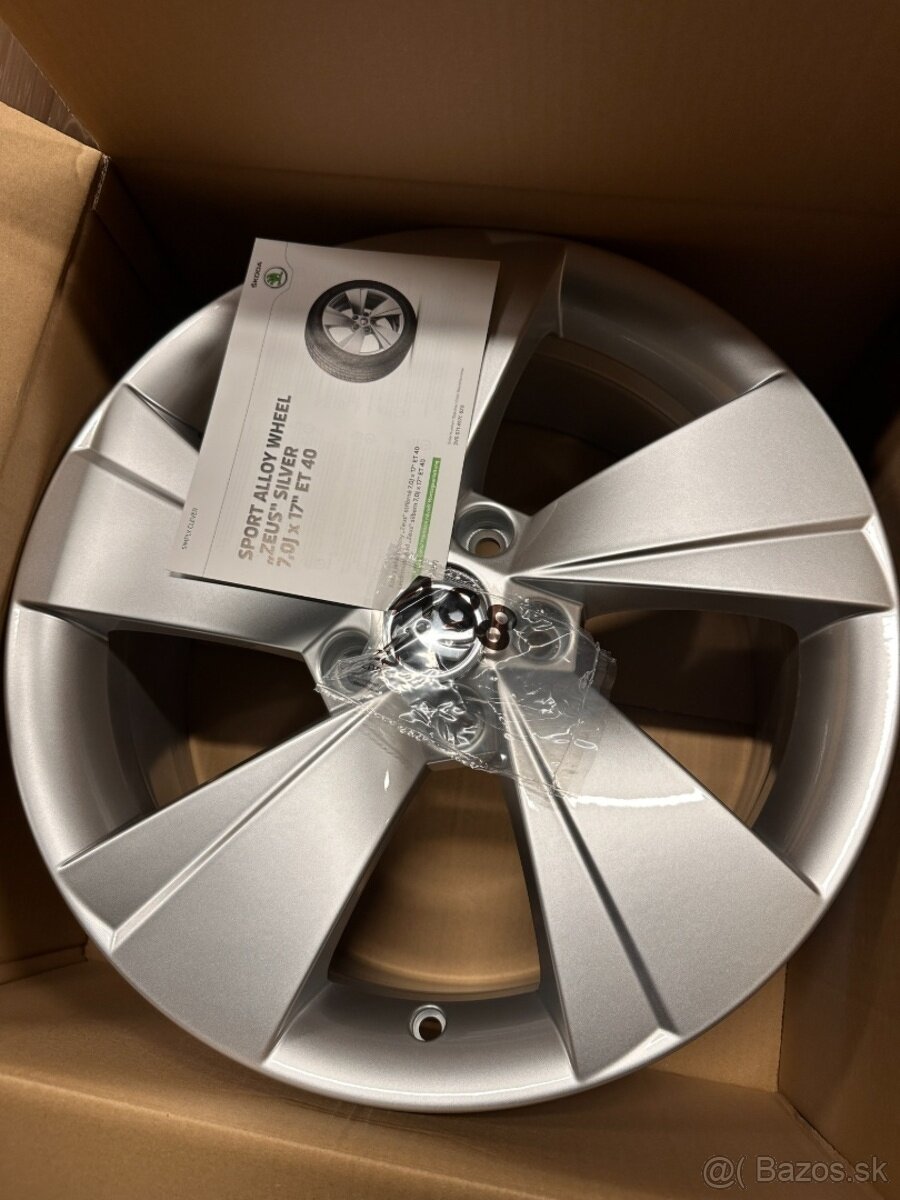 original kolesa skoda SUPERB III IV ZEUS R17 - 2