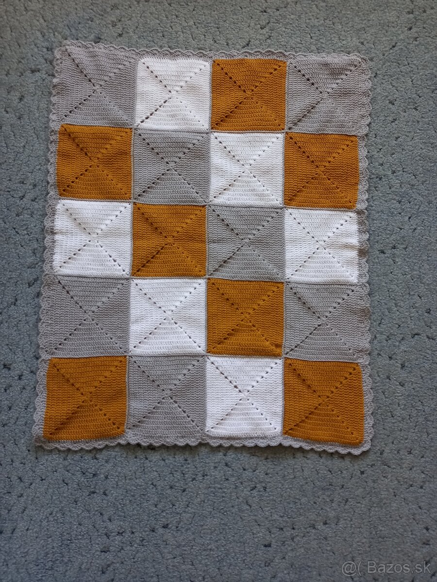 Hackovana detska deka - 2