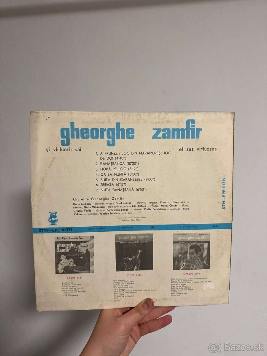 Gramofónova platňa gheorghe zamfir - 2