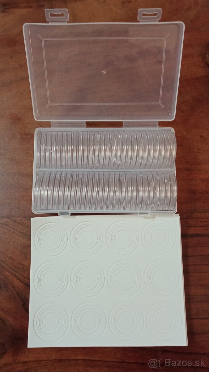 Organizer na mince + 50ks kapsul - 2