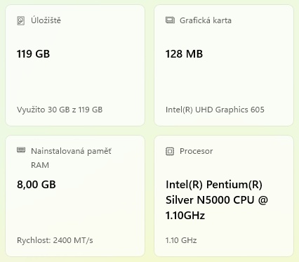 ▼DELL Latitude 3190 2-in-1 - 11,6" / TOUCH / 8GB / SSD / ZÁ - 2