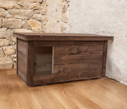 Kvalitná búda pre psa, psia búda s otvárateľnou strechou - 2