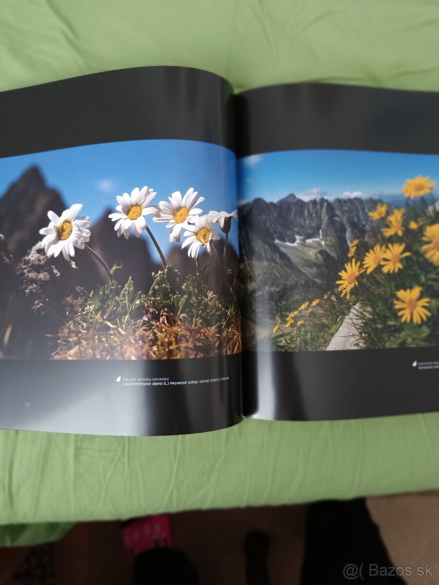 Kniha TATRY a KVETY - ako nová - 2