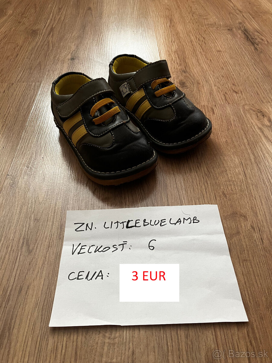 Detské topánky veľkosť 22-24 - 2