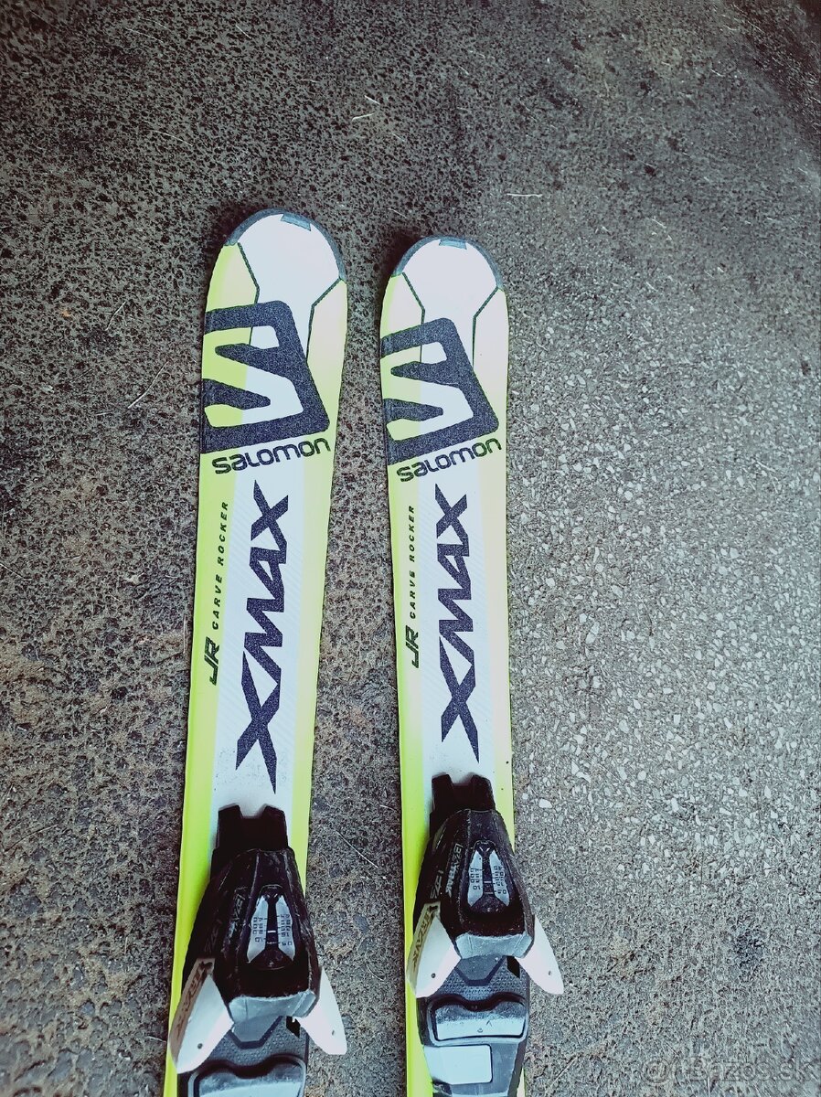 Predám detské Salomon lyže 110 - 2