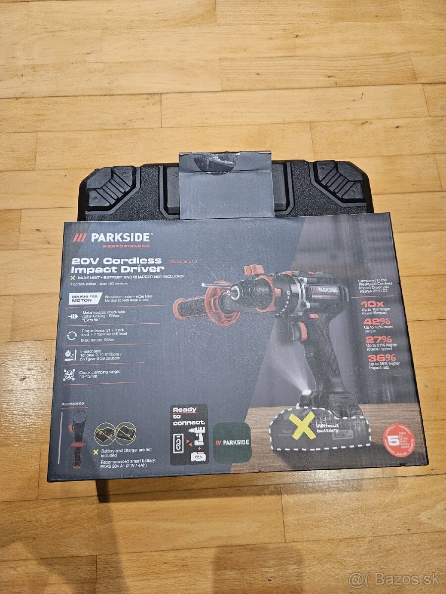 Parkside performance Aku príklepový vŕtací skrutkovač - 2