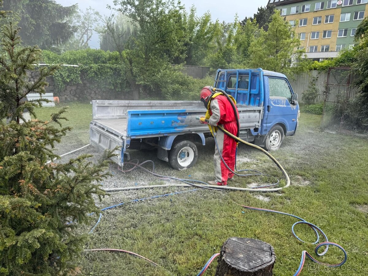 Mobilne pieskovanie - 2