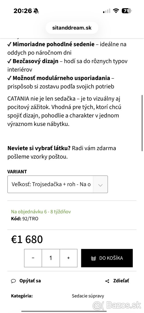 Sedačku - 2