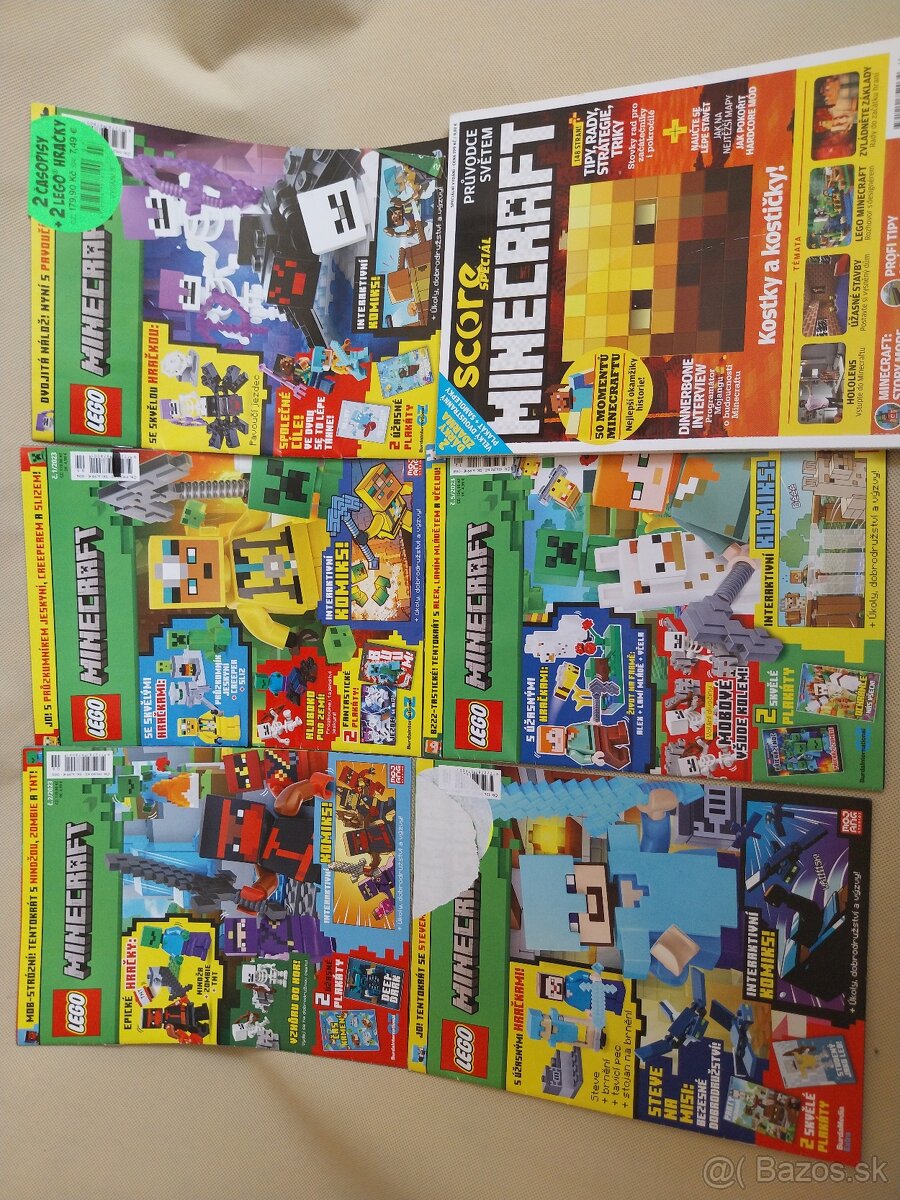 6x casopis Minecraft - 2