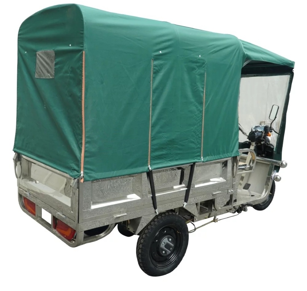 Nákladná elektrická trojkolka - plachta - 2