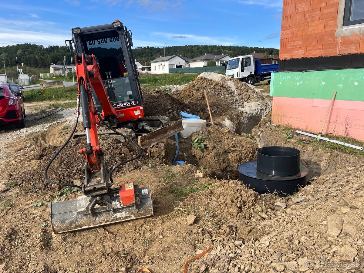 Predám minibager Kubota KX018-4 (r.v. 2022) - 2