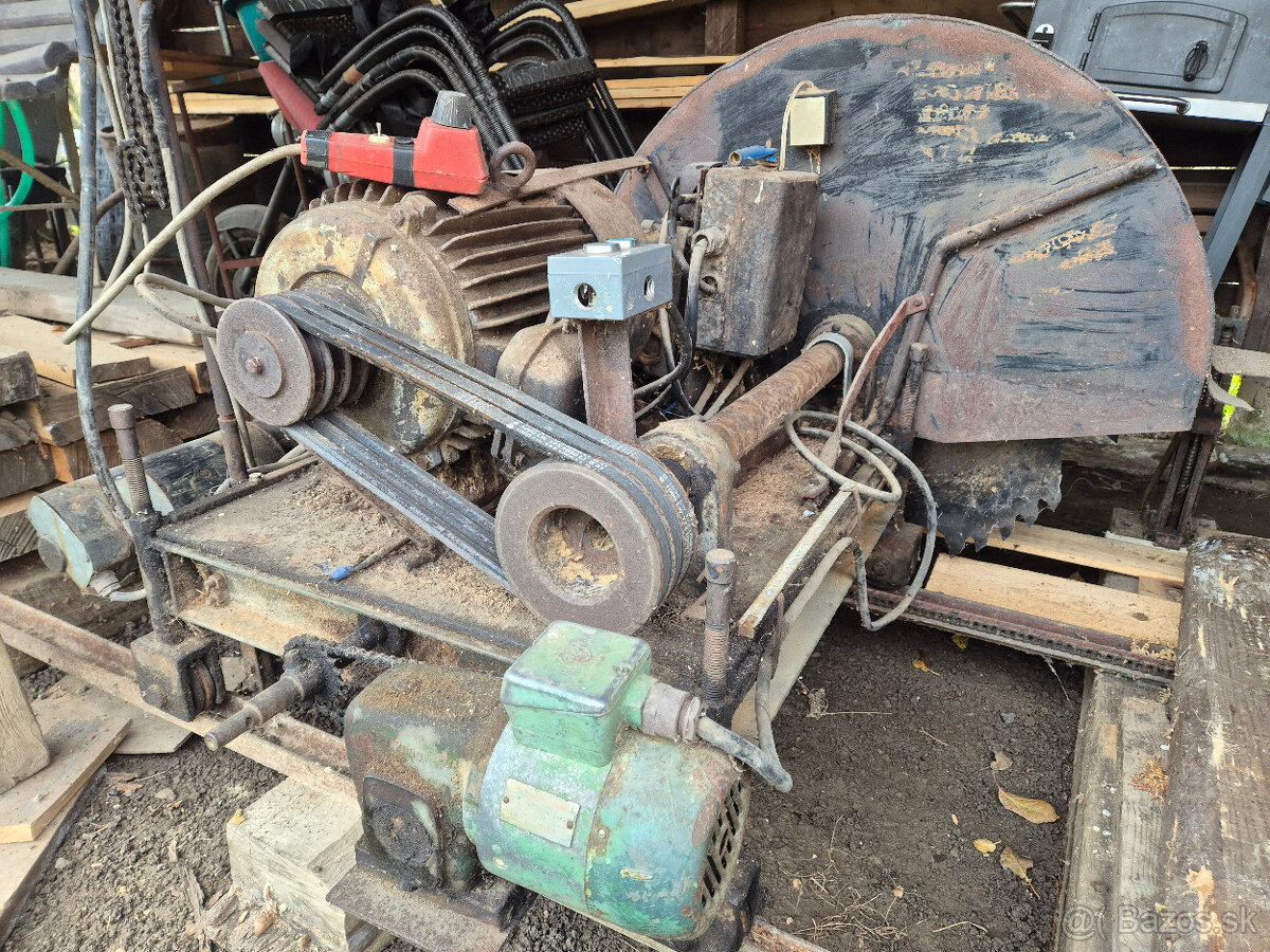 Predám koľajovú pílu na porez guľatiny - 2