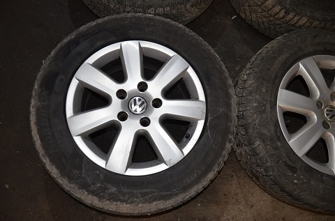 17" alu disky VW Touareg so zimn. pneum. 235/65 R17 - 2