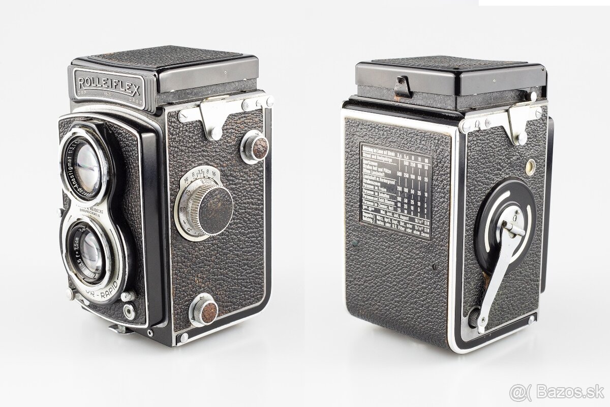 Rolleiflex New Standard K6 (1939-1941) Tessar 75mm f3.5 - 2