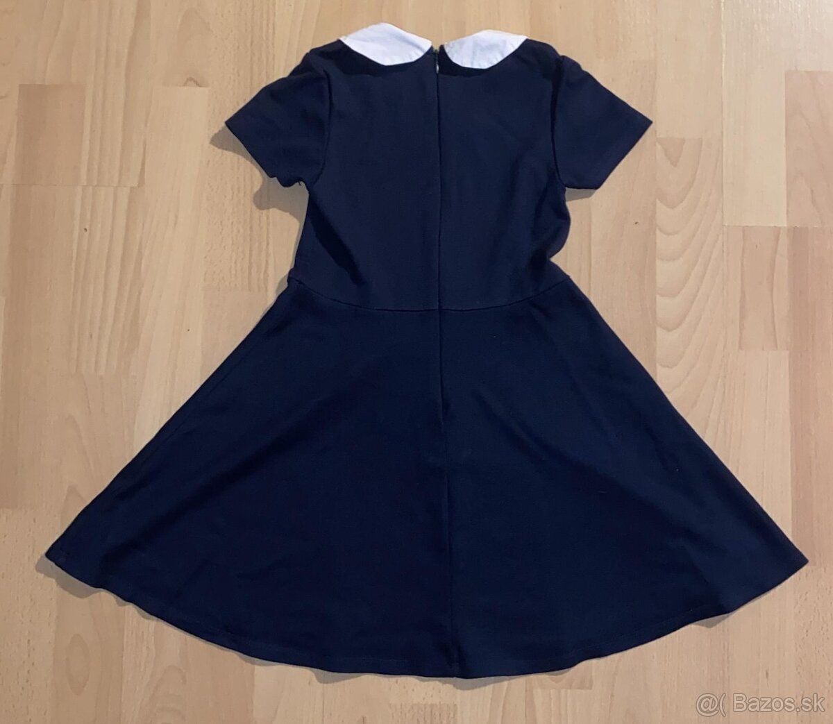 Tmavomodré šaty 128cm - 2