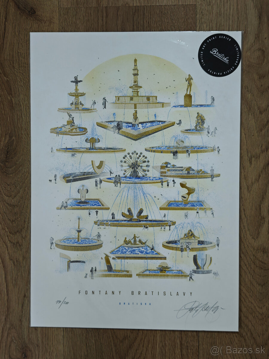 Limitované printy Bratiska - 2