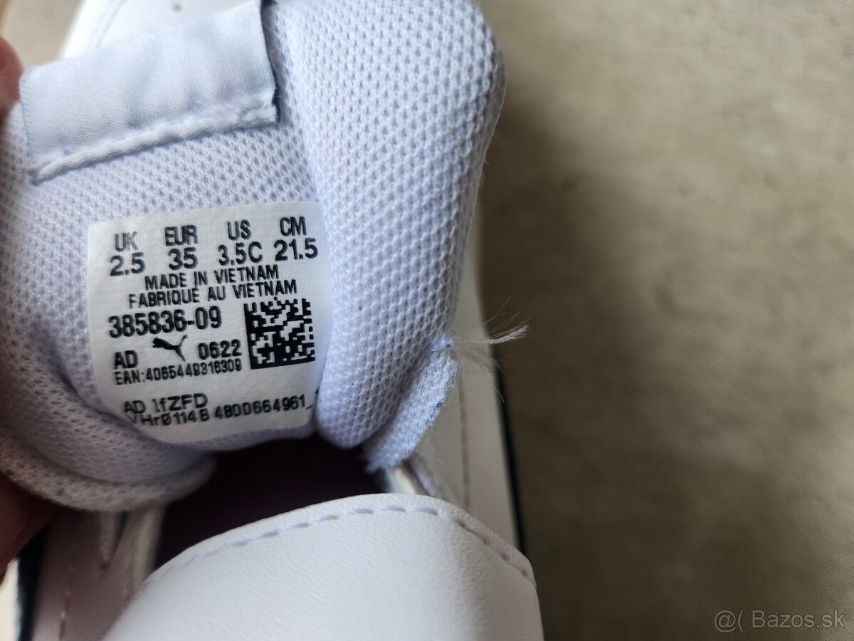 Puma, detské kožené tenisky - 2