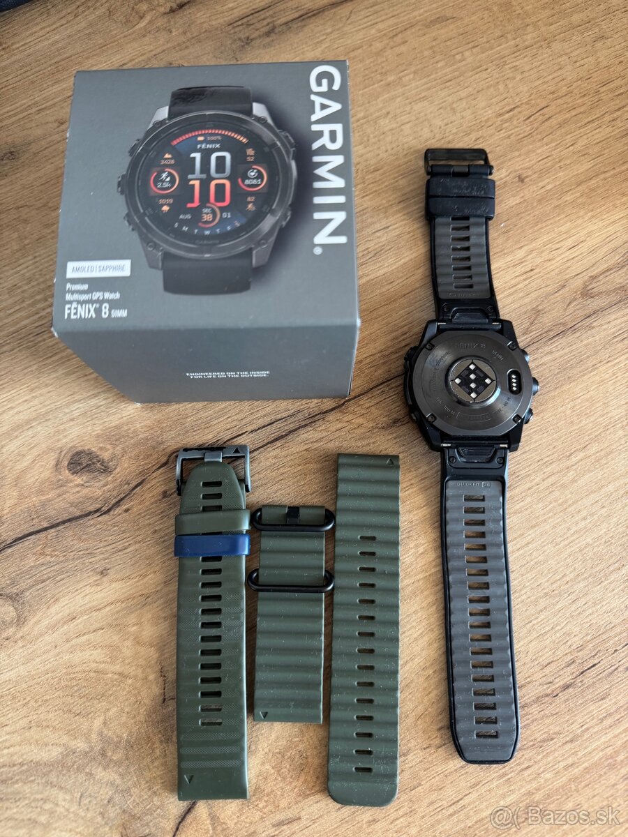GARMIN FENIX 8 51mm Amoled Saphire - 2