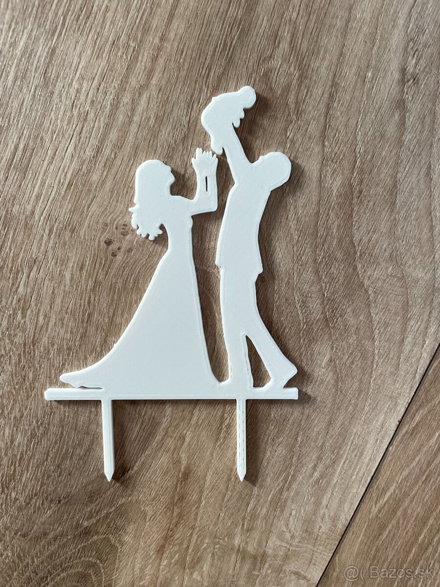 Zápich na tortu - svadba - 2