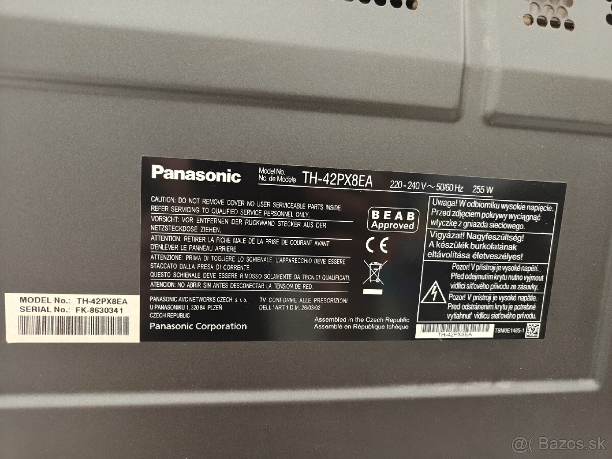 Panasonic TH-42PX8EA (42", plazma) - 2