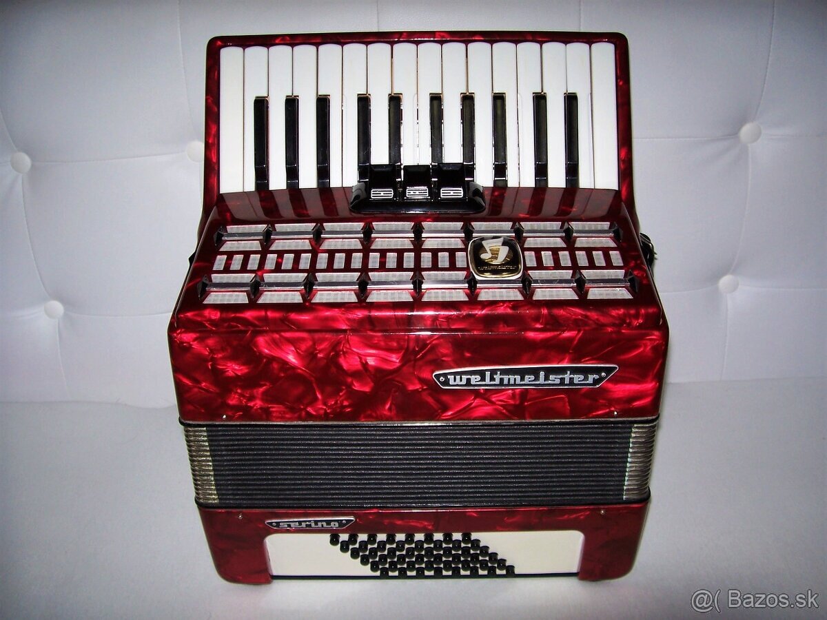 Predam akordeon Weltmeister Serino 48 bas. - 2