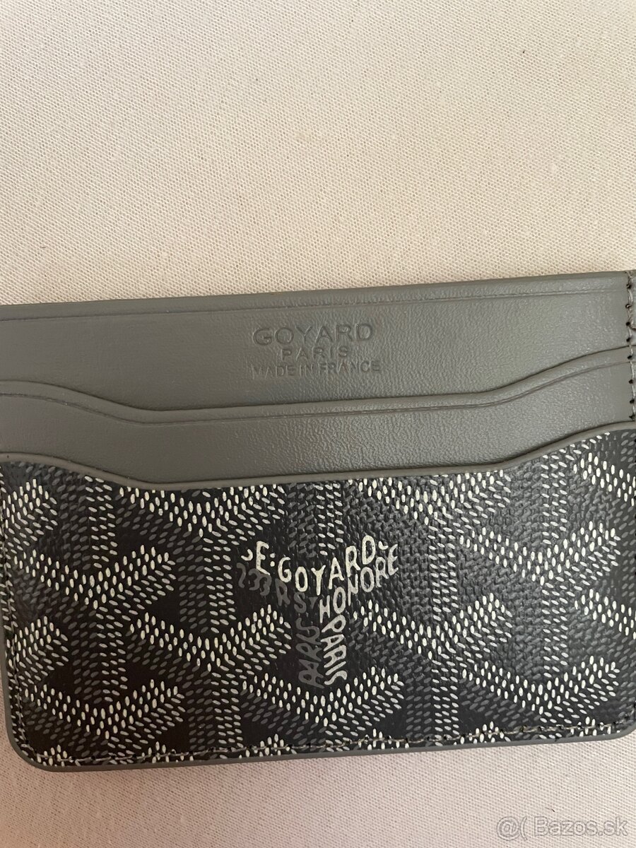 Goyard sivý cardholder na karty - 2