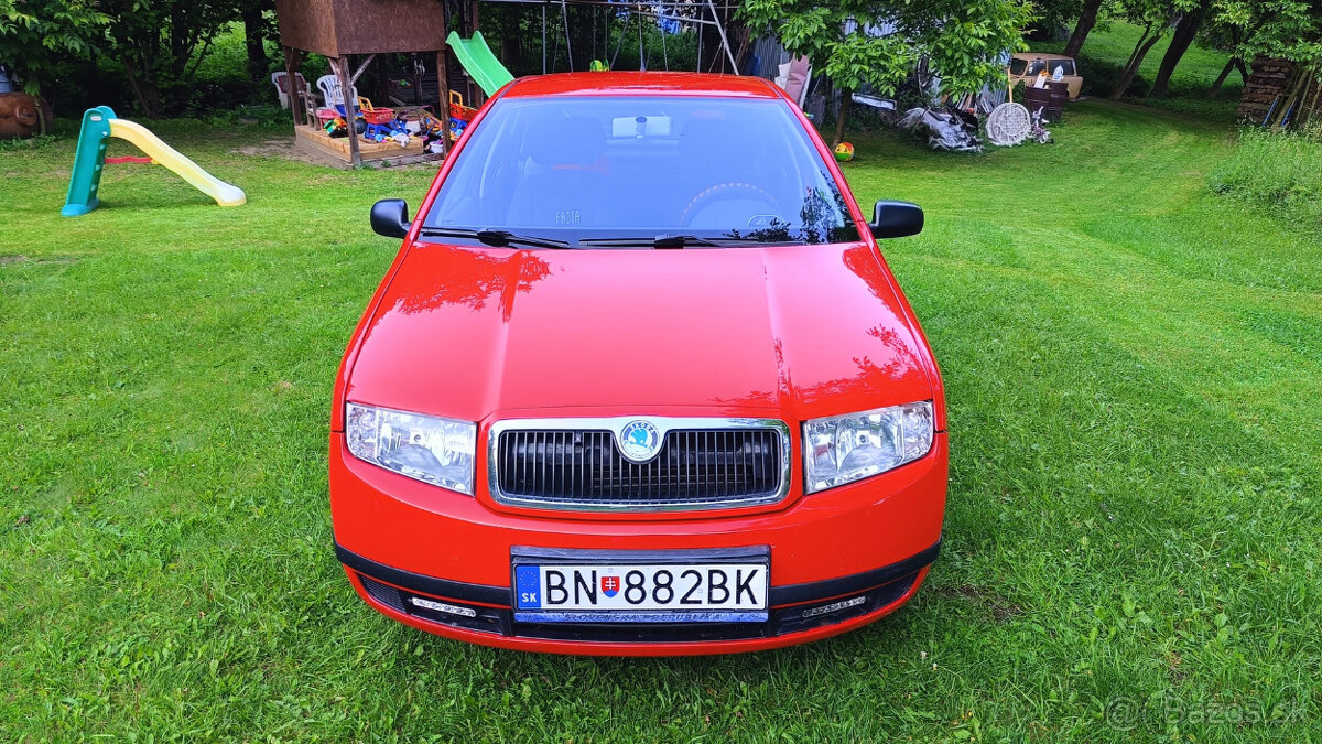ŠKODA FABIA I, MPI, benzín 44 kW, ťažné (STK a EK 8/2027) - 2