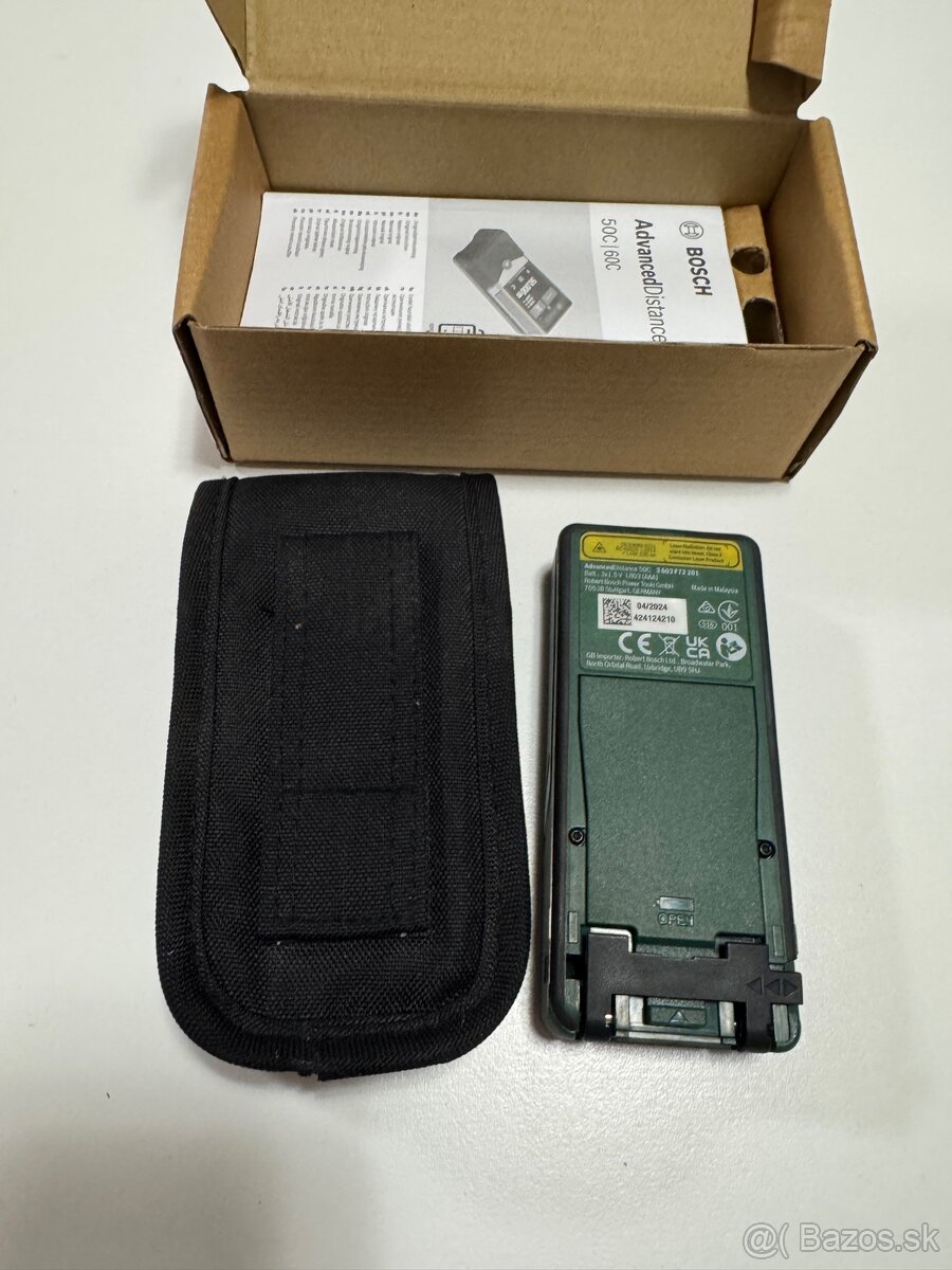 BOSCH laserový diaľkomer, merač 50C - 2