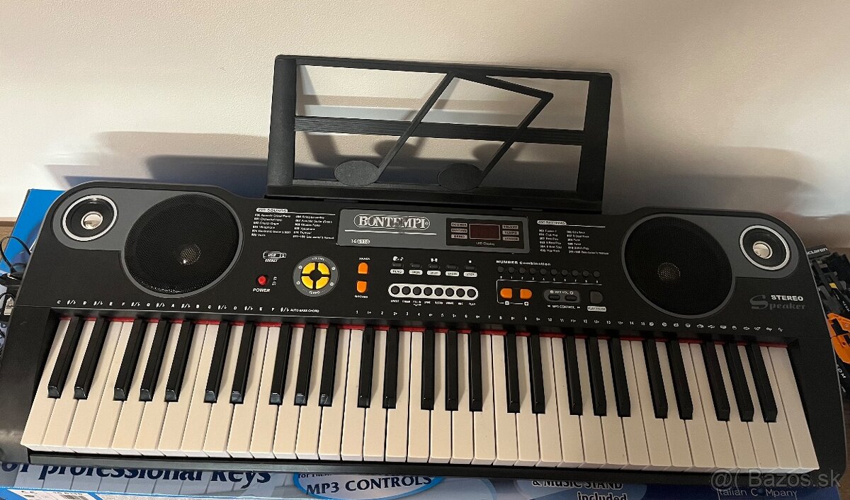 keyboard/klavesy Bontempi 166118 - 2