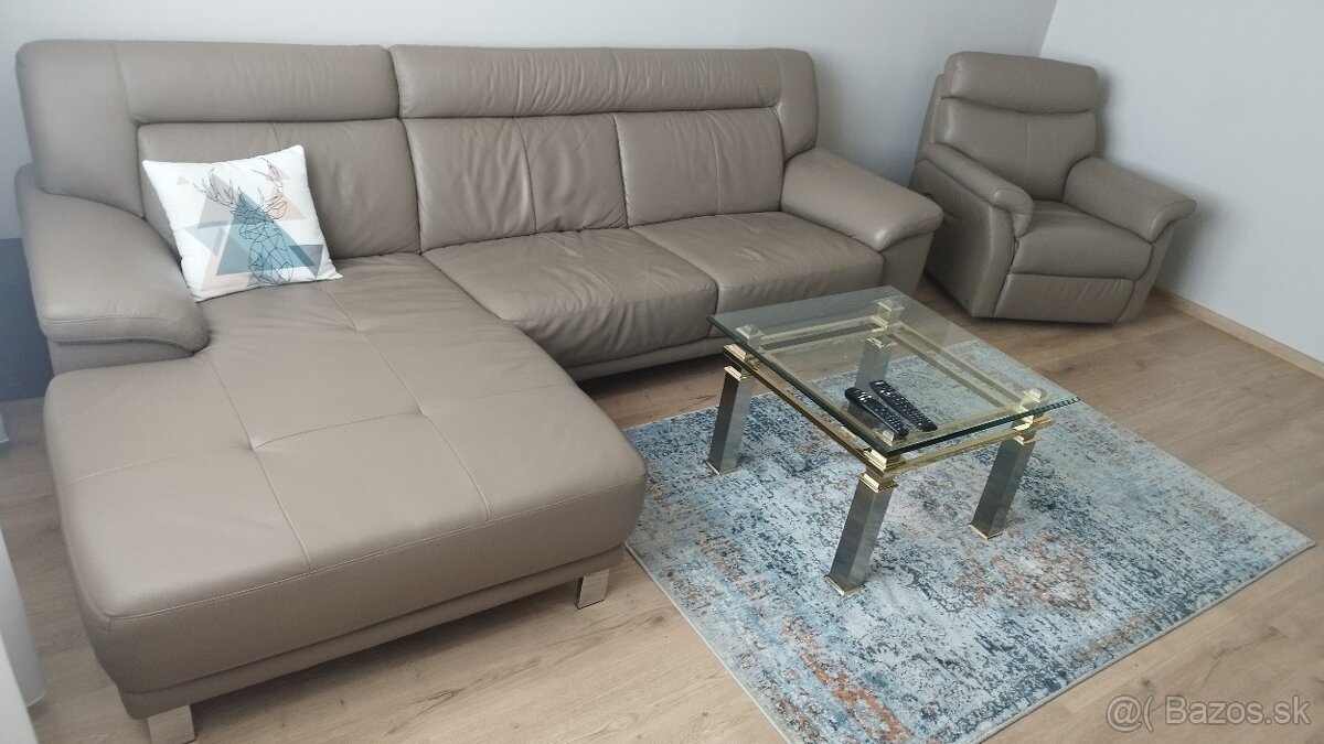 kožená sedačka, kreslo - 2