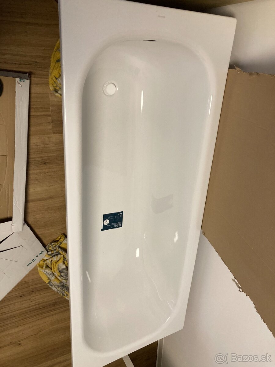 Jemne poskodena smaltovana nepouzita vana Bette 2945 170x70 - 2