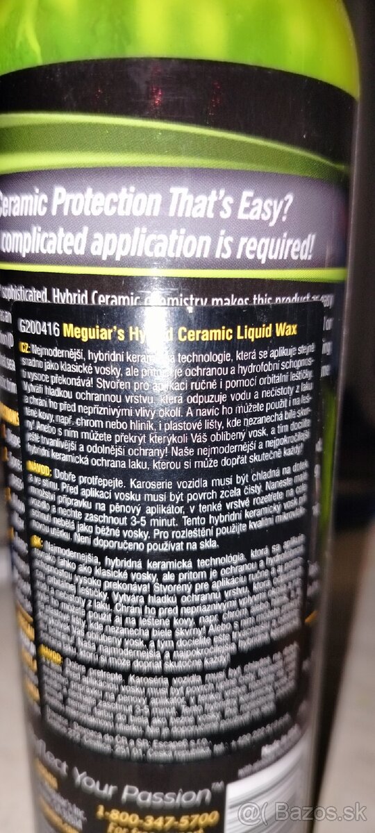 Keramický vosk a sada na ručné umývanie auta - 2