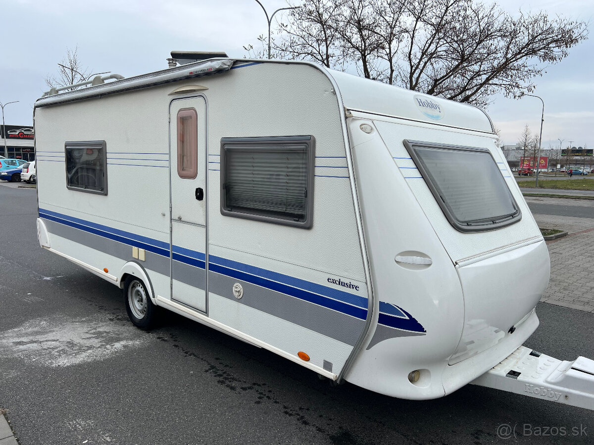 Karavan Hobby Exclusive 540 WLU+Pojezd, Markýza - 2