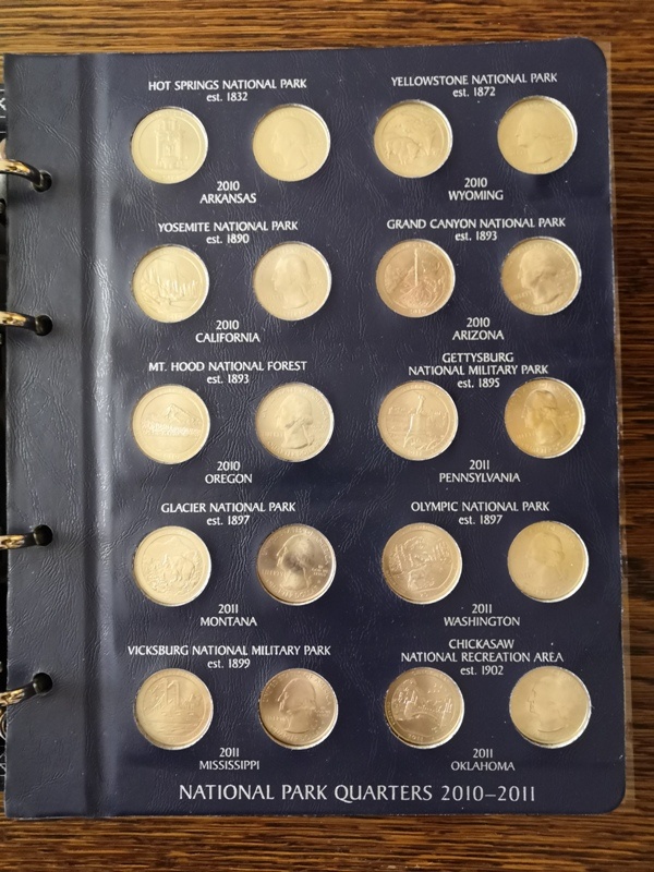 Štvrť doláre 2010-2021 - - 2