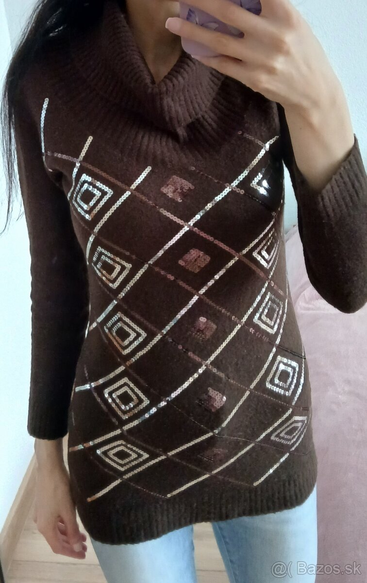 Hnedy sveter - 2