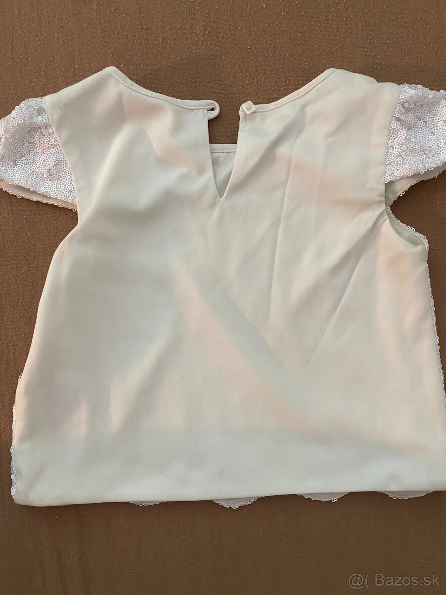 Flitrovaný letný top - 2