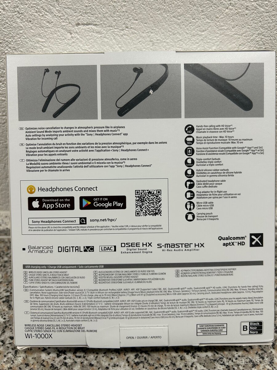 Slúchadlá SONY WI-1000X - 2