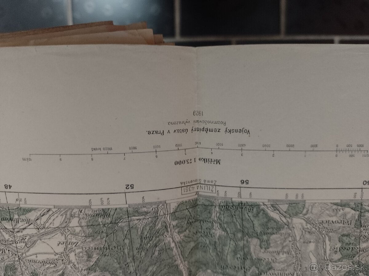Vojenské mapy 1.ČSR - 2