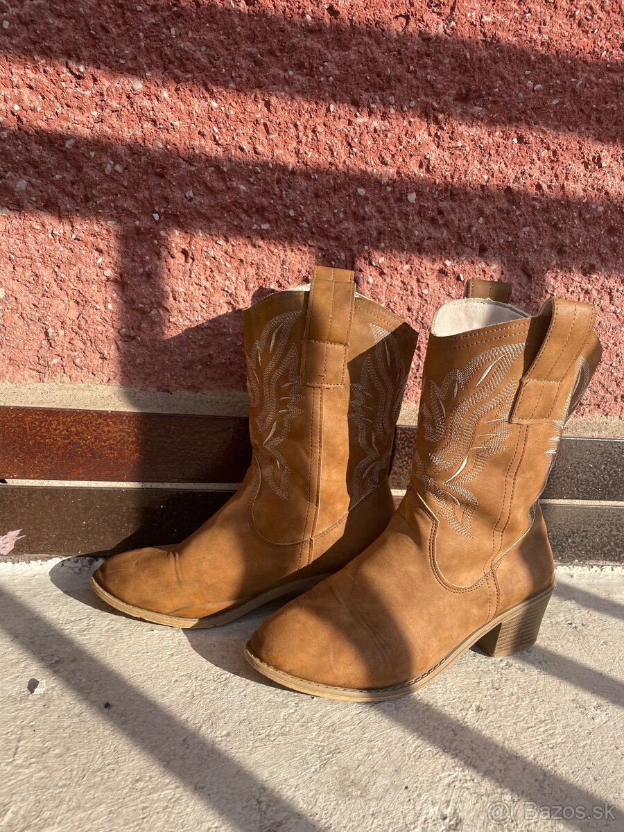 Western čižmy/topanky - 2